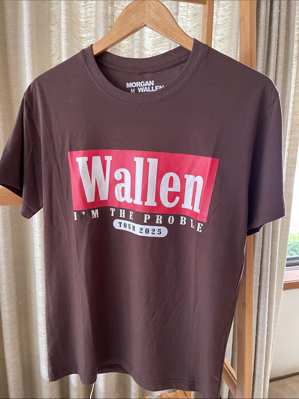 Brown 'Wallen' Tour 2025 Graphic T-Shirt